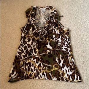 Cache Sleeveless Blouse